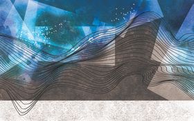 抽象山水