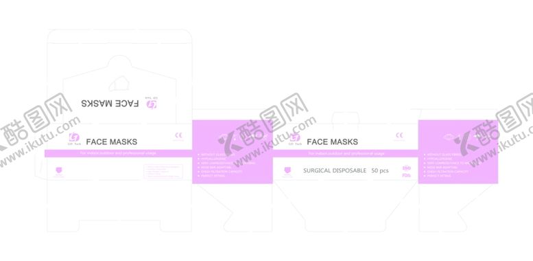 编号：49915110050736024191【酷图网】源文件下载-口罩包装