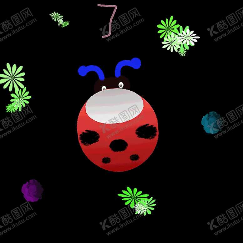 编号：26129407132037402521【酷图网】源文件下载-挥翅的瓢虫