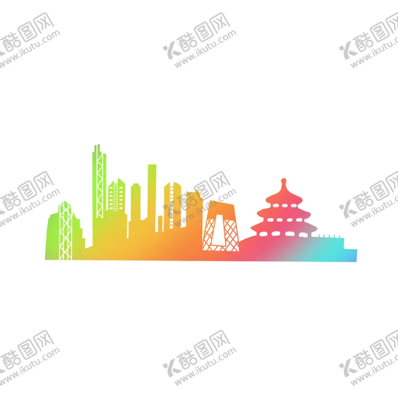 编号：24920209200717396588【酷图网】源文件下载-城市剪影