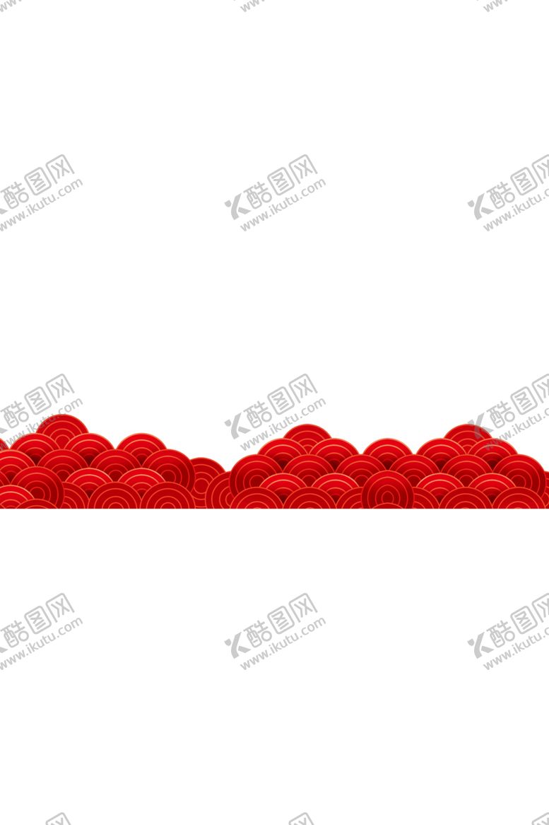 编号：76239307070720002338【酷图网】源文件下载-新年红色喜庆小边框