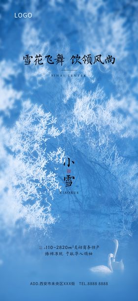 小雪海报