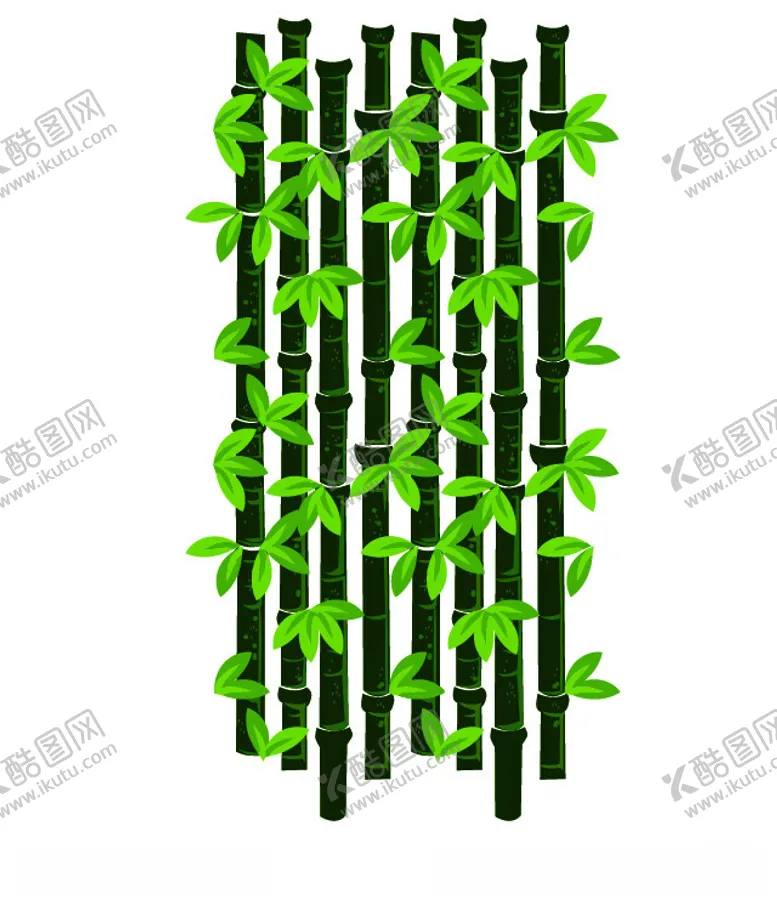 编号：64862512011920489636【酷图网】源文件下载-卡通竹子
