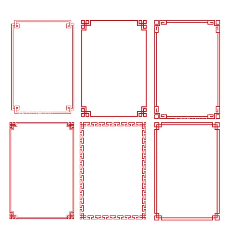 编号：10826909171741179761【酷图网】源文件下载-边框 