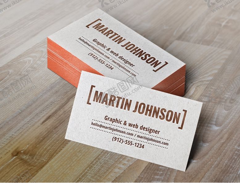 编号：13853510030856287411【酷图网】源文件下载-名片样机