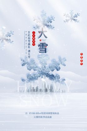 大雪海报 