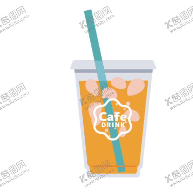 编号：93719306282031188081【酷图网】源文件下载-夏日冷饮矢量插画