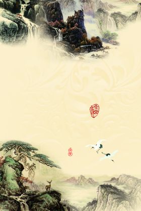 编号：54107210010052405146【酷图网】源文件下载-水墨背景