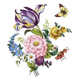 牡丹花国画