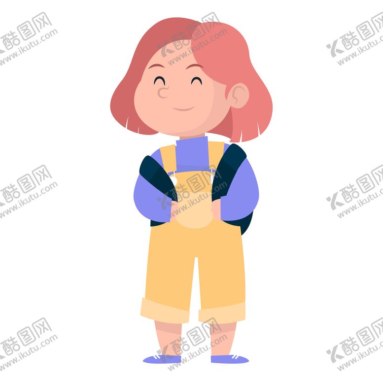 编号：50051010151840489729【酷图网】源文件下载-卡通小孩形象