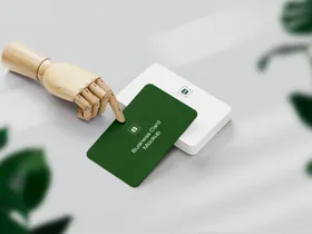 名片样机展示企业宣传品牌