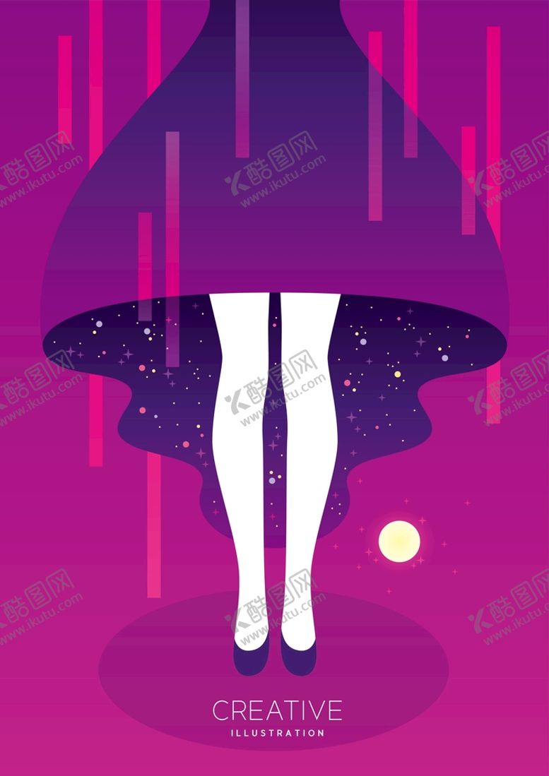 编号：72835009150705049573【酷图网】源文件下载-宇宙科技插画