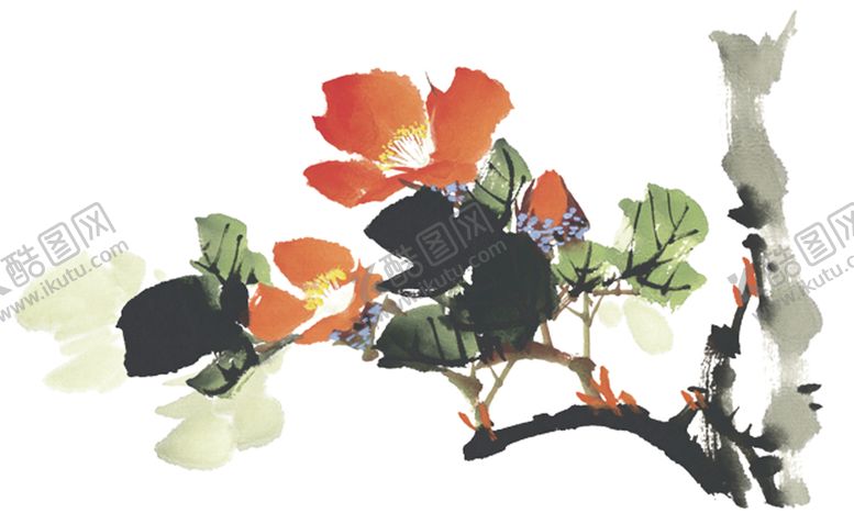 编号：37673605060538174524【酷图网】源文件下载-水墨菊花