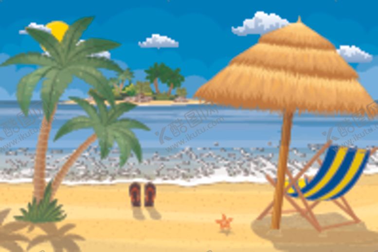 编号：14335910012037252704【酷图网】源文件下载-海滩