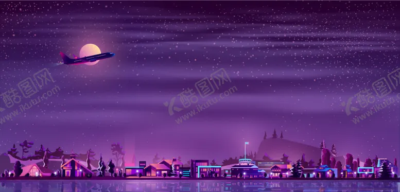 编号：69082606271417197178【酷图网】源文件下载-乡村夜景