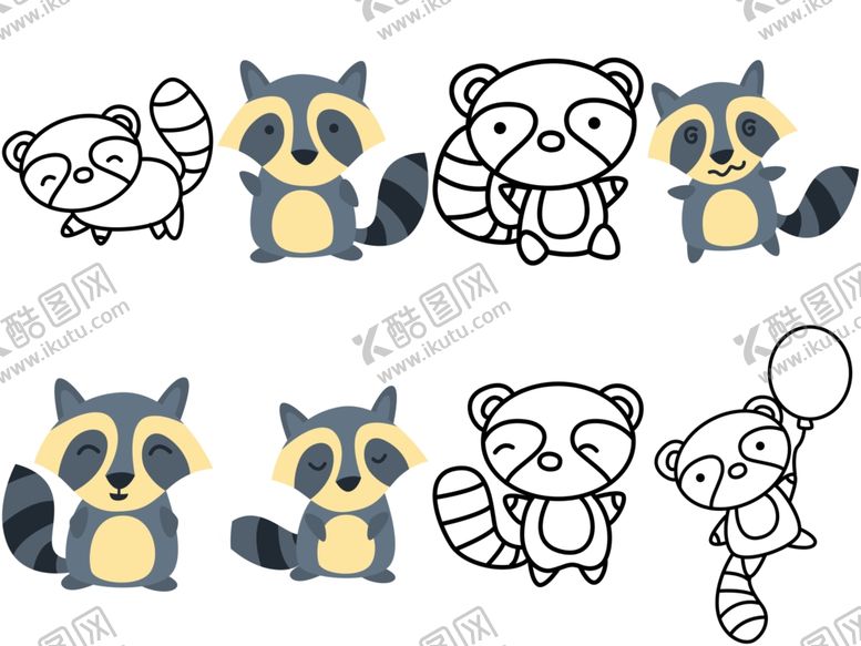 编号：60067209191654054653【酷图网】源文件下载-浣熊