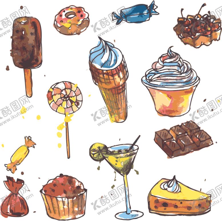 编号：44462010072125123242【酷图网】源文件下载-西餐美食