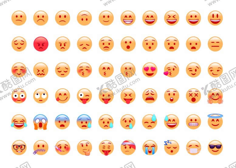 编号：46169909241721068587【酷图网】源文件下载-QQ表情