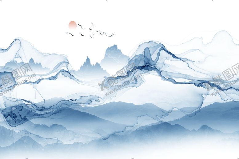编号：46425810040652139669【酷图网】源文件下载-山水装饰画