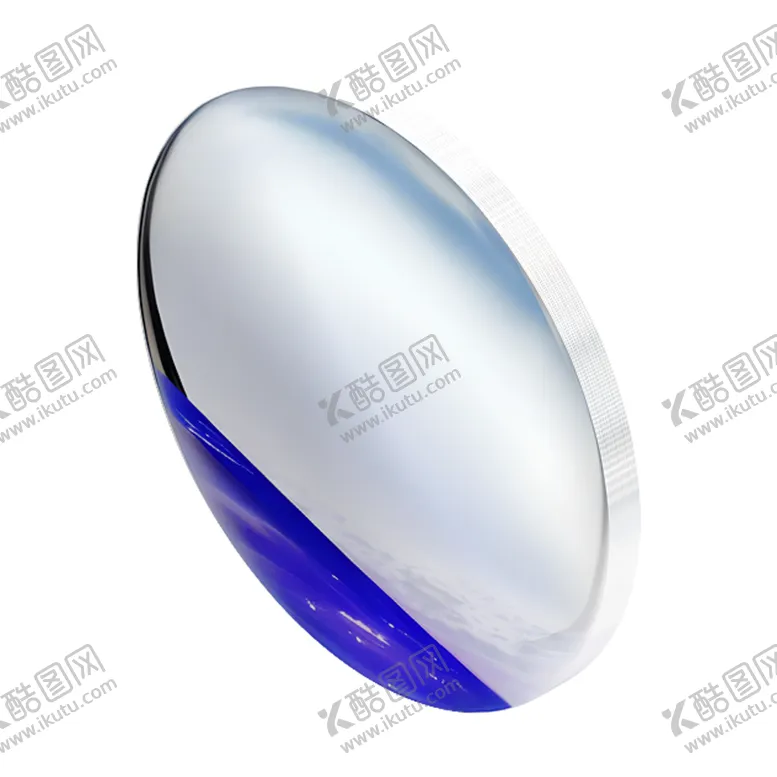编号：86437102181726284062【酷图网】源文件下载-立体玻璃球镜面水晶球材质