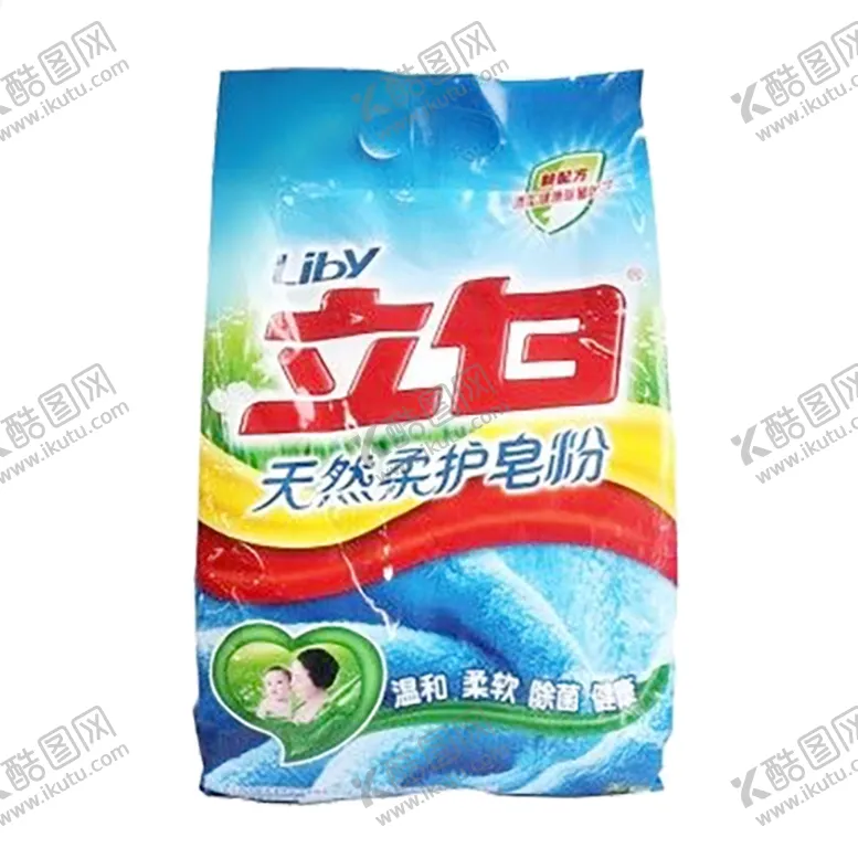 编号：89935806170451576605【酷图网】源文件下载-立白天然柔护皂粉1Kg