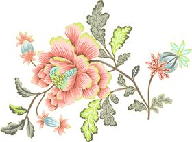清新森系花枝