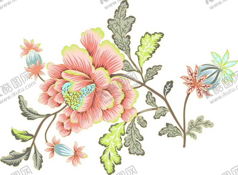 编号：61756409252255324511【酷图网】源文件下载-清新森系花枝