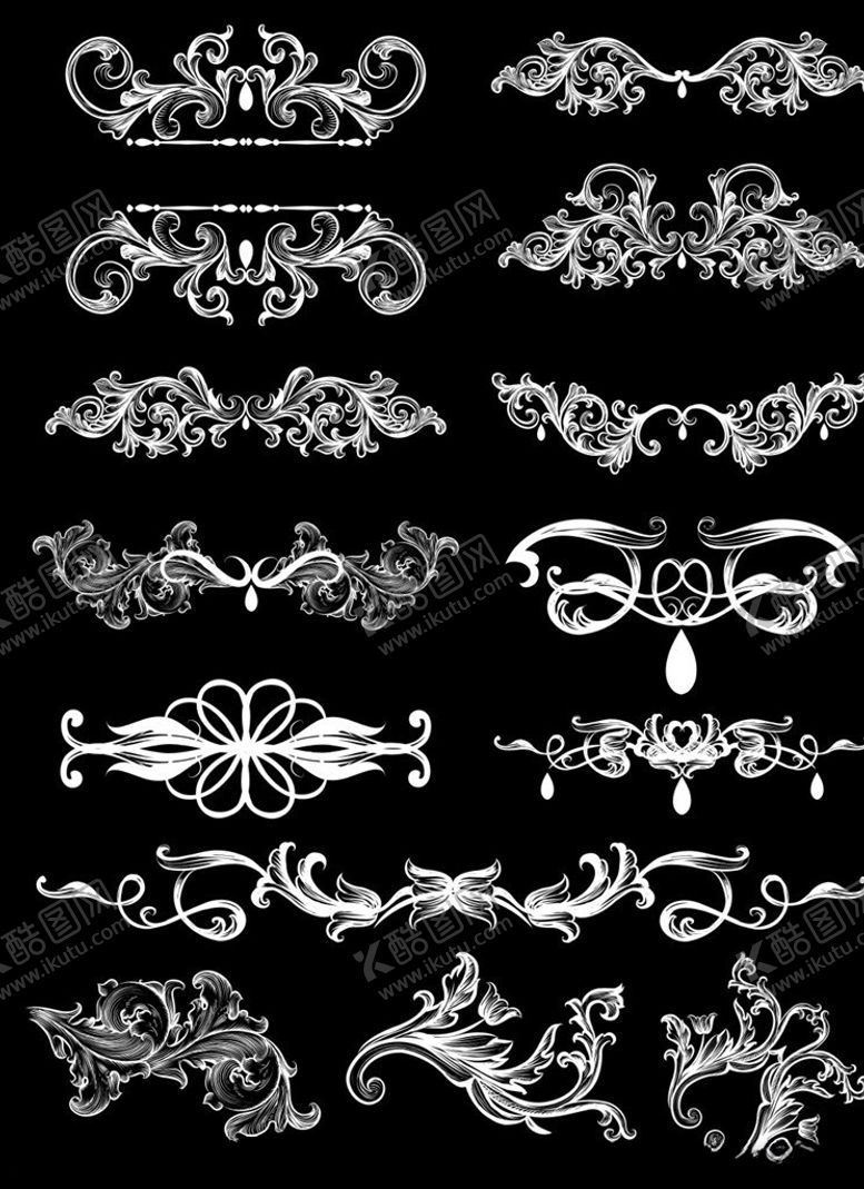 编号：12485009262344179907【酷图网】源文件下载-花边花框边框