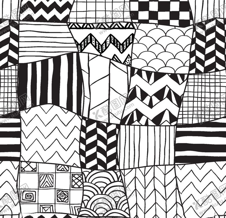 编号：68846609220224137823【酷图网】源文件下载-创意花纹图案背景