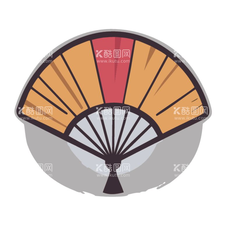 编号：39683502151148057174【酷图网】源文件下载-扇子中国风古风装饰文学蒲扇