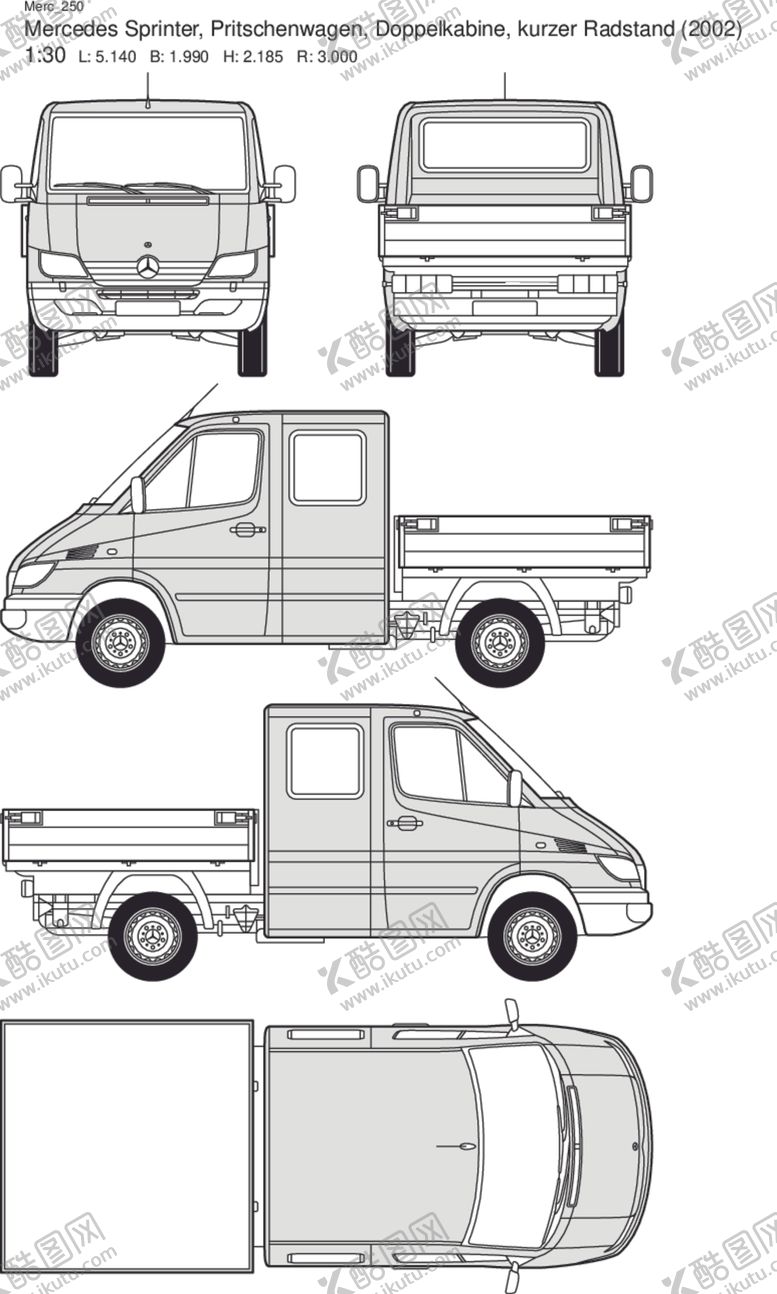 编号：42895804080200239694【酷图网】源文件下载-梅赛德斯货车