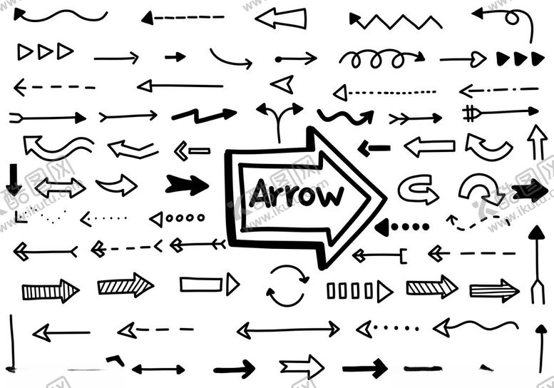 编号：75930409301932276715【酷图网】源文件下载-多样箭头图案设计