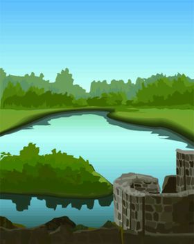 矢量风景插画
