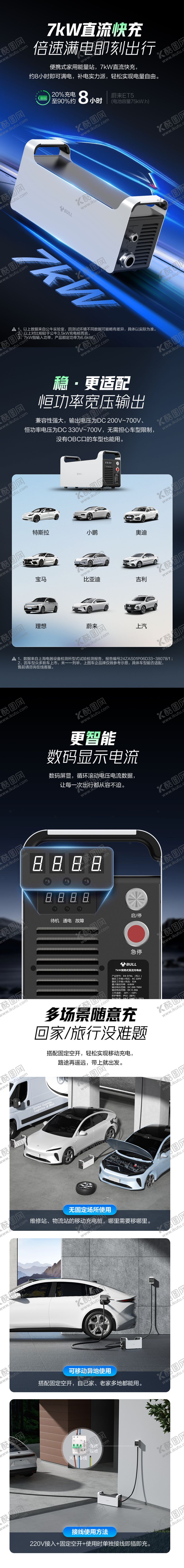 编号：30539601110149498117【酷图网】源文件下载-汽车快充详情页