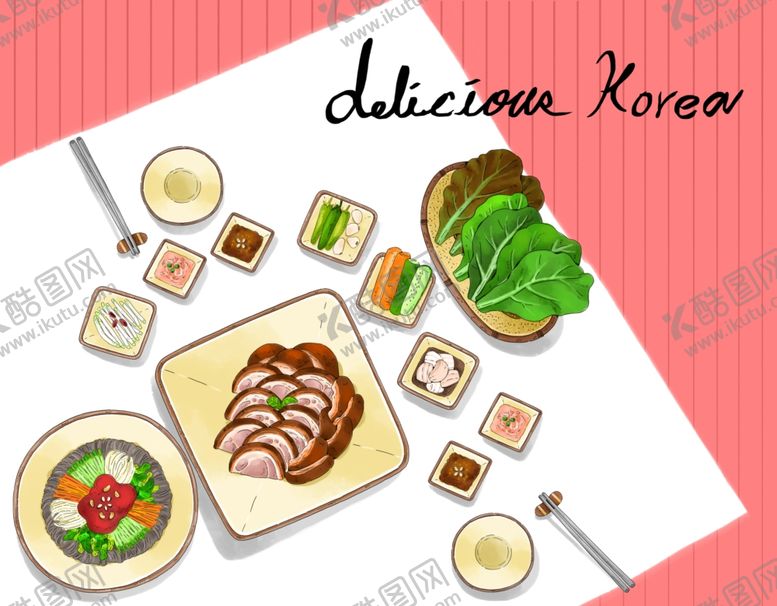 编号：89136705091309206794【酷图网】源文件下载-手绘美食海报图片