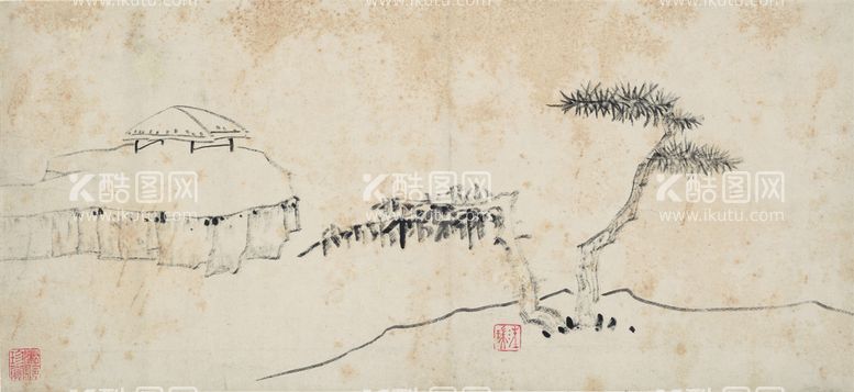 编号：64411010211812026446【酷图网】源文件下载- 水墨画 山水画 中国画 山水