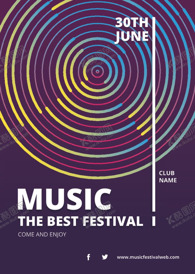 编号：55822109291247407811【酷图网】源文件下载-平面海报模板