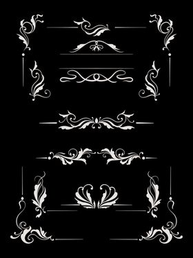 花边花边素材花边图案花纹