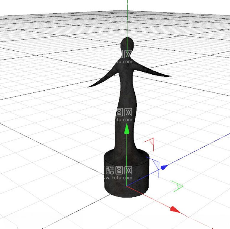 编号：56401112211305298260【酷图网】源文件下载-C4D模型雕塑