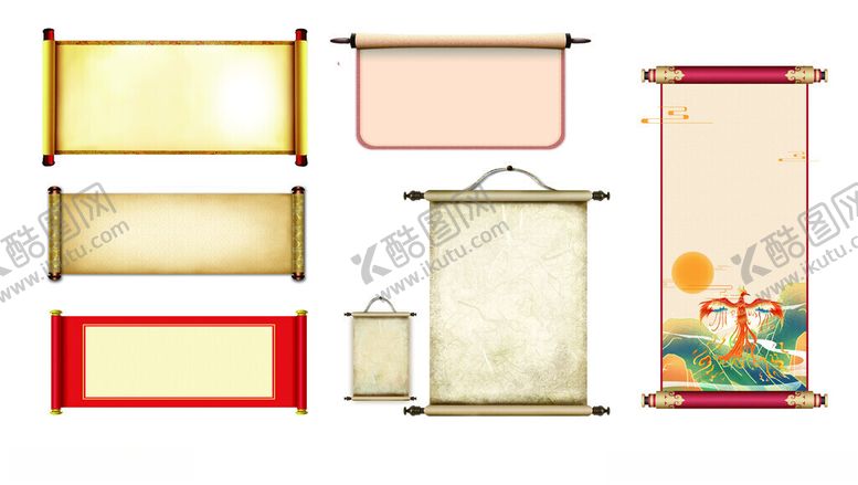 编号：80923911141849502331【酷图网】源文件下载-卷轴画