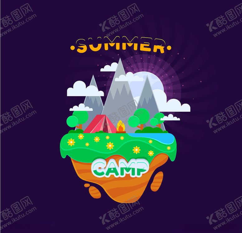 编号：54879709241707114616【酷图网】源文件下载-野营