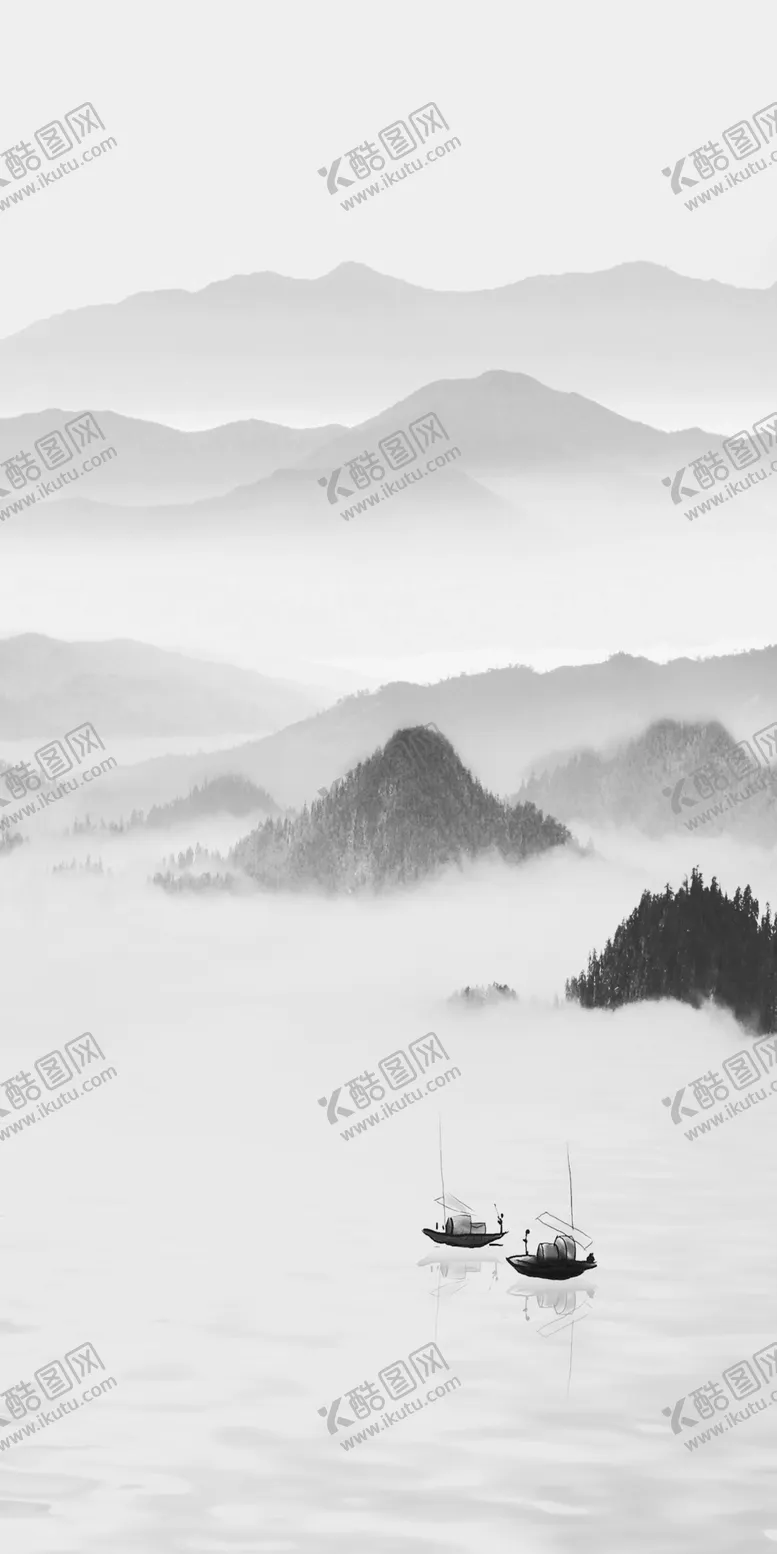 编号：83988801311549598509【酷图网】源文件下载-新中式山水 