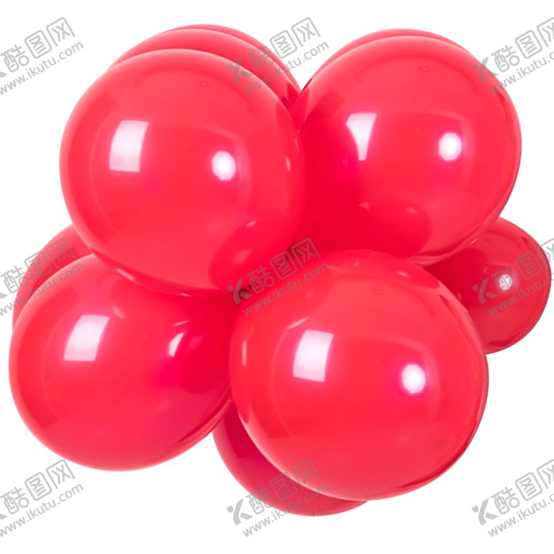 编号：92498106151606571908【酷图网】源文件下载-气球红色喜庆飞舞素材