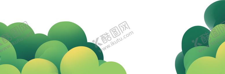 编号：90414909281004582311【酷图网】源文件下载-绿色植物清新边框底纹装饰素材