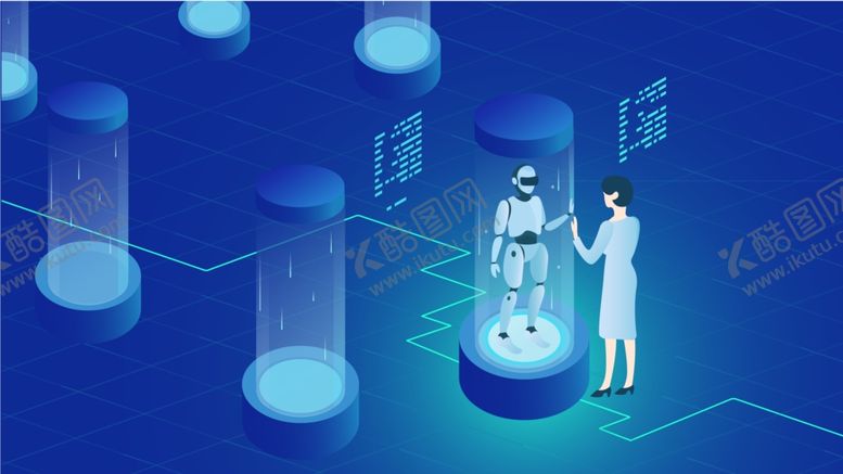 编号：96528110090154193185【酷图网】源文件下载-未来科技插画图案