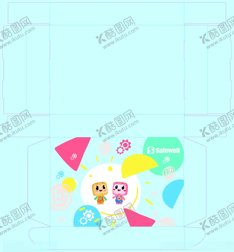 编号：78391903142243485386【酷图网】源文件下载-玩具飞机盒展开图