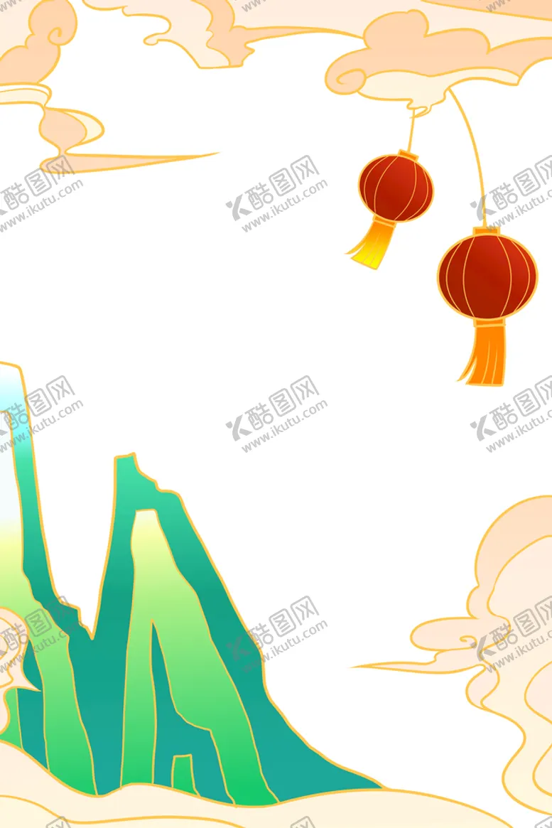 编号：85978910162016548694【酷图网】源文件下载-国潮花边