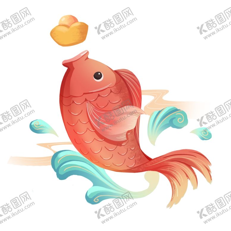 编号：69847509300716295844【酷图网】源文件下载-鼠年锦鲤