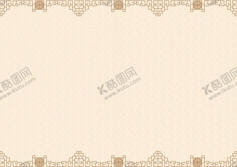 编号：76168801211022208069【酷图网】源文件下载-中国风底纹矢量