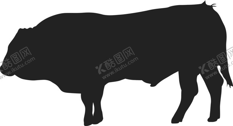 编号：98327610122230473865【酷图网】源文件下载-动物剪影